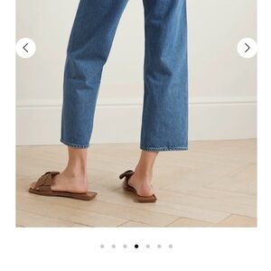 MOTHER Blue Ankle Jeans
